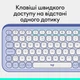 Клавiатура бездротова Logitech Pop Icon Keys Lilac (920-013074) - зображення 10