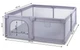 Дитячий манеж Kidwell Fanko 180x200 см Gray, 5901130091164 - зображення 8