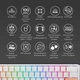 Клавіатура Ducky One 3 Mini Cherry MX Red RGB UA USB White (DKON2161ST-RUAPXPWWWSC1) - зображення 9