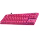 Клавiатура Logitech G PRO X TKL Rapid Magenta (920-013253) - зображення 3