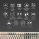 Клавиатура Ducky One 3 Cherry MX Speed Silver UA USB Matcha Cream (DKON2108-PUAPXMAEGGC1) - изображение 8