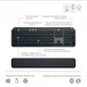 Комплект (клавіатура, миша) бездротовий Logitech MX Keys S Combo Graphite (920-011614) - зображення 6