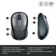 Миша бездротова Logitech M235 Grey (910-002201) - зображення 2