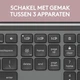 Клавiатура бездротова Logitech Signature Slim K950 US Graphite USB (920-012465) - зображення 7