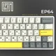 Клавіатура бездротова Epomaker EP64 60% Mulan Switch Hot-Swap (2.4G/BT/USB) RGB UA White (EP64-W-M) - зображення 5