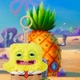 М'яка іграшка-брелок Губка Боб Fuggler SpongeBob Squarepants (15756A) - изображение 4