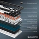 Клавіатура бездротова GamePro Asgard Valhalla MK160B Pro Black - зображення 7