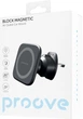 Автодержатель для телефона Proove Block Magnetic Air Outlet Car Mount Magnetic Ring Black (556020001) - изображение 6