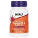 Пищевая добавка NOW Foods Витамин D3 5000 МЕ 240 капсул NOW00373 - изображение 2