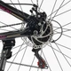 Спортивний гірський алюмінієвий велосипед 27.5 дюймів Shimano 21 швидкість Corso «ELYSIUM» LS-27708 чорно-рожевий - зображення 4