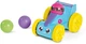Гоночна машинка для немовлят Tomy Pop and Go з кульками синя E73778 (5011666737785) - зображення 2