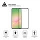 Захисне скло на Samsung Galaxy A57 5G з олеофобним покриттям, Pro, повне проклеювання, антистатичний і пиловідштовхуючий шар, 9H, самоклеючеся, 2.5D, на весь екран, антистатичний клей, ArmorStandart (ARM89662) - зображення 2