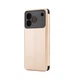 Чехол-книжка для ZTE Blade A76 4G, G-Case, Золотой, кожаный чехол-книга из экокожи (PU) и TPU, с магнитом, с подставкой и вместительным кардхолдером, противоударный, защита всего корпуса, ArmorStandart (ARM89032) - изображение 2