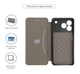 Чехол-книжка для ZTE Blade A76 4G, G-Case, Золотой, кожаный чехол-книга из экокожи (PU) и TPU, с магнитом, с подставкой и вместительным кардхолдером, противоударный, защита всего корпуса, ArmorStandart (ARM89032) - изображение 3