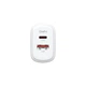 Зарядний пристрій ArmorStandart AR-T252WEU 25W GaN USB-C+ USB-A White (ARM89532) - зображення 2