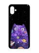 Чохол на Samsung Galaxy A07 (A075) Фіолетова кішка (принт 361) - зображення 1