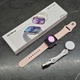 Смарт-годинник Smar Watch GS11 mini 42 mm з функцією дзвінка укр меню Pink - зображення 1