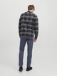Брюки JACK&JONES темно-синій в чорні візерунки ARMLG736 27/32 - зображення 2