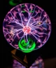 Плазменный шар Тесла музыкальный 20см ночник Plasma ball Плазменная лампа-шар с молниями TC - изображение 3
