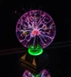 Плазменный шар Тесла музыкальный 20см ночник Plasma ball Плазменная лампа-шар с молниями TC - изображение 5