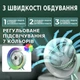 Мини вентилятор настольный аккумуляторный с RGB подсветкой портативный USB на батарее от павербанка TC - изображение 2