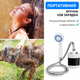 Аккумуляторный походной душ от USB Компактный туристический портативный душ с насосом для дачи или походов TC - изображение 2