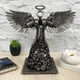 Металлическая статуэтка «Ангел» для дома и офиса. (statuetka-yanhol) - изображение 1