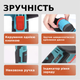 Мини болгарка аккумуляторная (12V, 1.5Ah) 2 акб в кейсе Domotec Портативная безпроводная ушм на акумуляторе TC - изображение 3