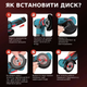 Мини болгарка аккумуляторная (12V, 1.5Ah) 2 акб в кейсе Domotec Портативная безпроводная ушм на акумуляторе TC - изображение 7