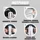 Форма для льда 17 шариков Силиконовая герметичная переносная складная Контейнер-ледница Бутылка ледогенератор TC - изображение 2