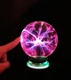 Плазменный шар Тесла музыкальный 13см ночник Plasma ball Плазменная лампа-шар с молниями TC - изображение 3