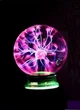 Плазменный шар Тесла музыкальный 13см ночник Plasma ball Плазменная лампа-шар с молниями TC - изображение 7