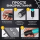 Степлер для гвоздей с гвозядми 100шт. в кейсе,пробивной пневматический пистолет компактный нейлер. - изображение 6