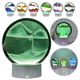Пісочний 3D-нічник 7 режимів настільний світильник сипкі піски картина з підсвіткою лампа Зелений TC - зображення 8