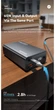 Внешний аккумулятор Essager F2014 Power Bank с поддержкой быстрой зарядки PD 65W Емкостью 20 000mAh для iPhone 17, 16, 15, ноутбуков и Mac Black - изображение 3