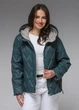 Демісезонна жіноча куртка ультралегка весна-осінь Viva Wear модель 88579 зелений S 88579-1 - изображение 1