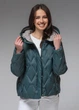 Демісезонна жіноча куртка ультралегка весна-осінь Viva Wear модель 88579 зелений S 88579-1 - изображение 5