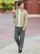 Куртка Uniqlo розмір М бежева (32) (470067) - зображення 6