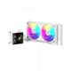Водяне охолодження GameMax Glacier 240 LCD WH - зображення 9