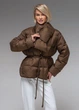 Демісезонна жіноча куртка ультралегка весна-осінь Viva Wear модель 283 коричневий S 283-1 - изображение 1
