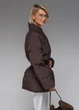 Демісезонна жіноча куртка ультралегка весна-осінь Viva Wear модель 8866 шоколадний One Size 8866-1 - зображення 2