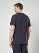 Футболка хлопковая длинная мужская Puma Essentials Foundation 69291216 L New Navy (4069161719691) - изображение 2