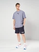 Шорты хлопковые короткие мужские Puma Essentials Graphics 69179016 L New Navy (4069161982248) - изображение 3