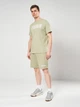 Шорты хлопковые короткие мужские Puma Essentials Graphics 69179082 S Lux Army (4069161975585) - изображение 3