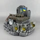 Набір штоф із рюмками ручної роботи та пляшкою 500 мл "Т-72Б" | Підставка з деталізованим танком та годинником PA_1076_3 - зображення 3