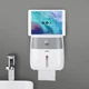 Держатель для туалетной бумаги клеящийся BP-16 WHITE/GRAY - изображение 4