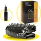 Мяч для фитнеса (фитбол) Cornix 55 см полумассажный Anti-Burst XR-0458 Black - изображение 5