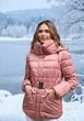 Куртка женская зимняя No Brand П761 пудровая размер S - изображение 1
