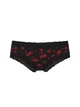 Жіночі трусики Victoria's Secret (292134352895) PINK WinkTM Lace-Trim Cheeky XL чорні - зображення 3