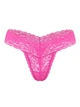 Жіночі трусики Victoria's Secret (887922483271) Lace Thong S рожеві - зображення 3
